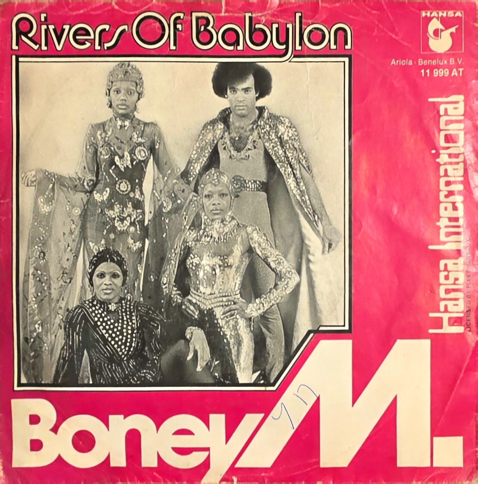 Boney M. – Rivers Of Babylon (7" Vinyl Single)