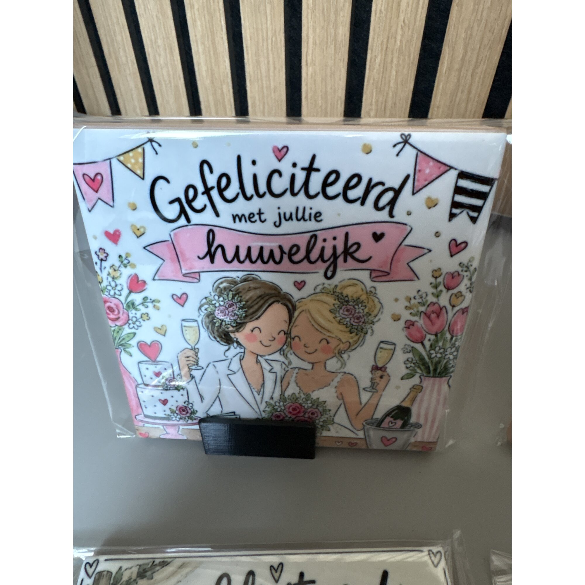 Huwelijk tegels