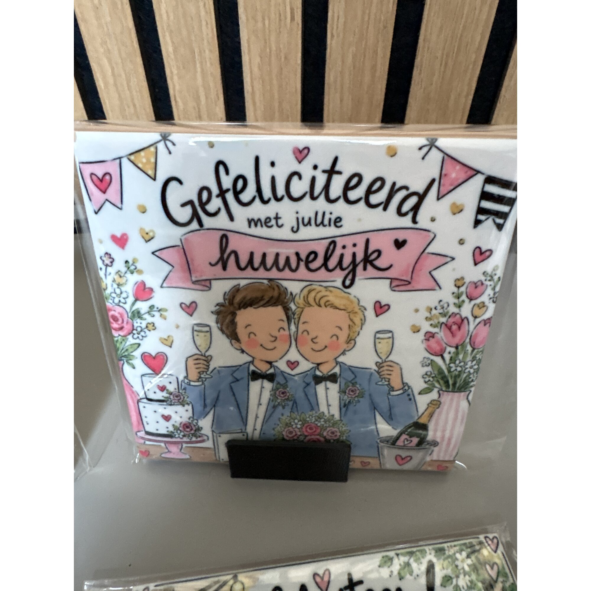 Huwelijk tegels