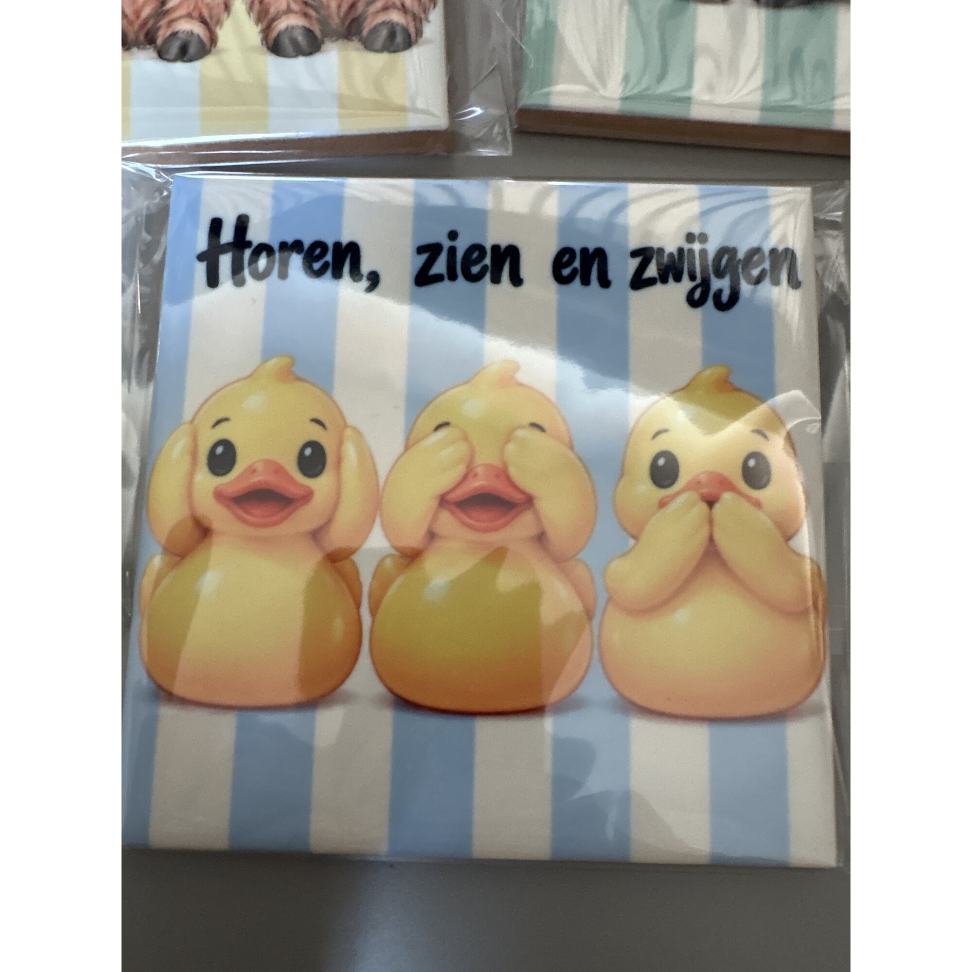 Horen zien en zwijgen