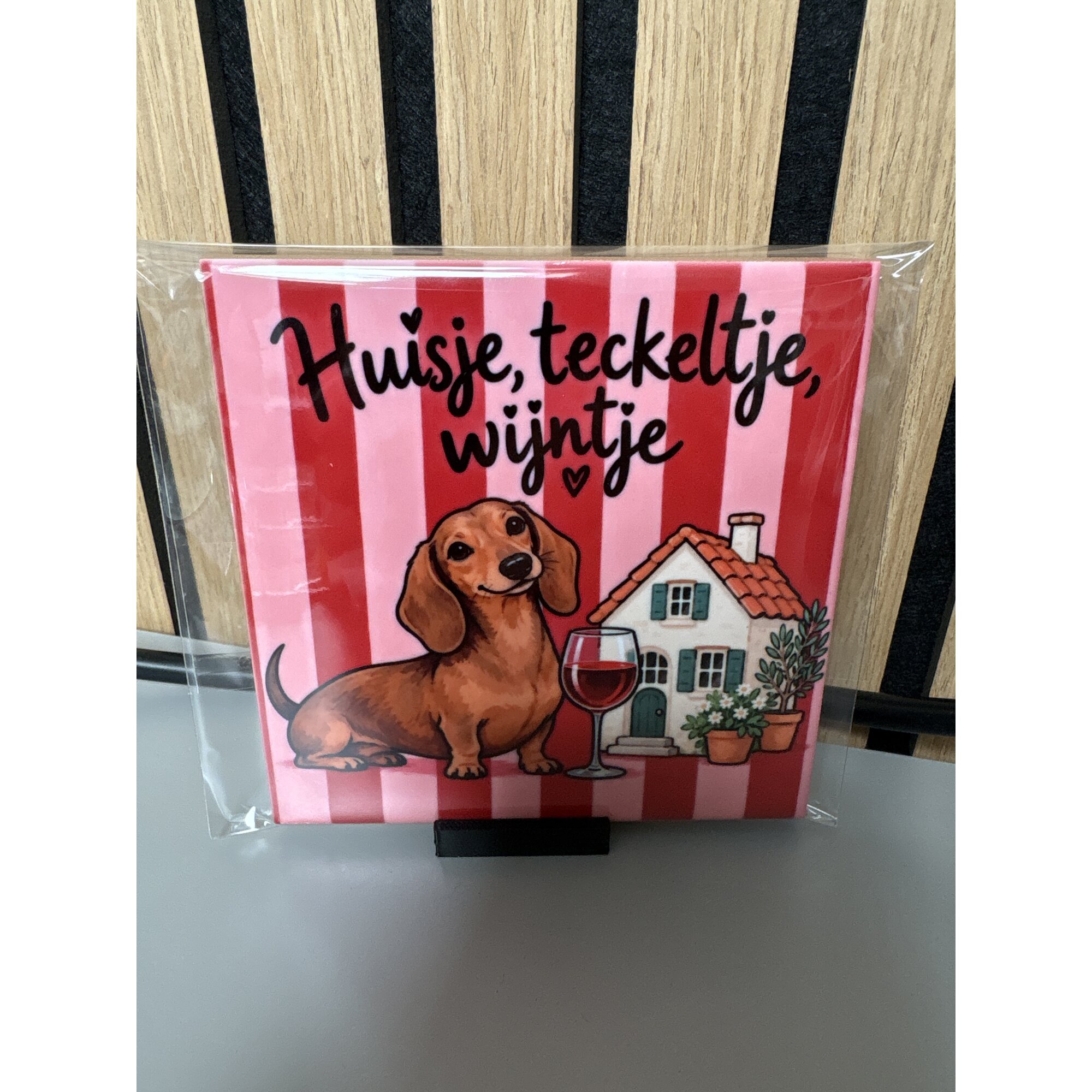 Huisje, teckeltje, wijntje
