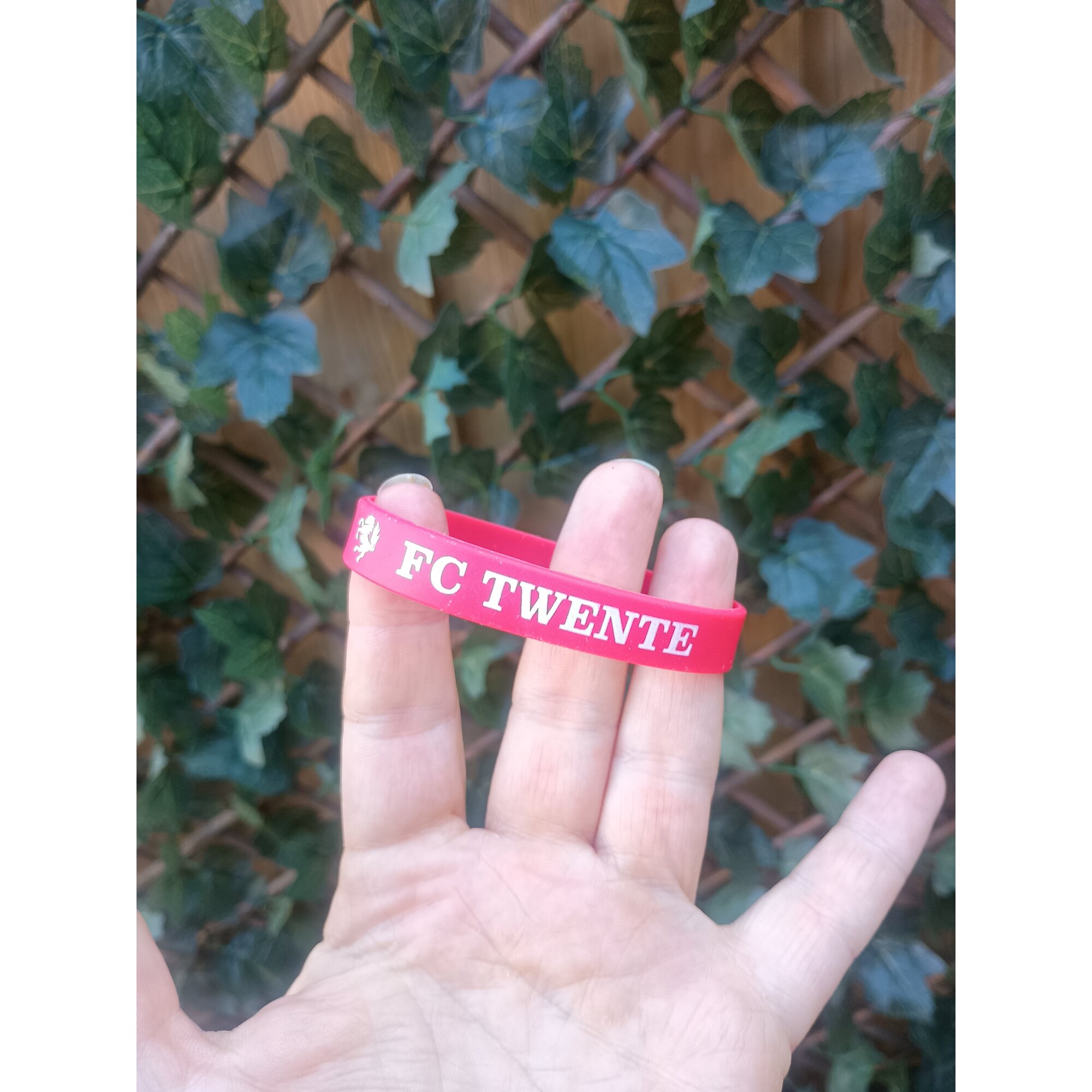 Siliconen armbandje fc Twente